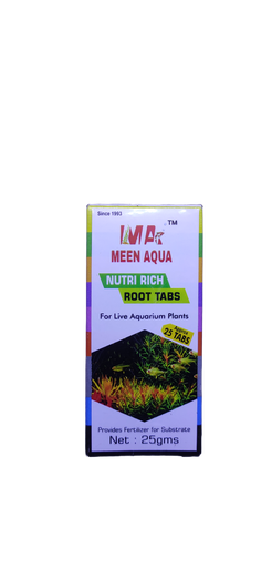 Meen Aqua Nutri Rich Root Tabs 25 Tablets